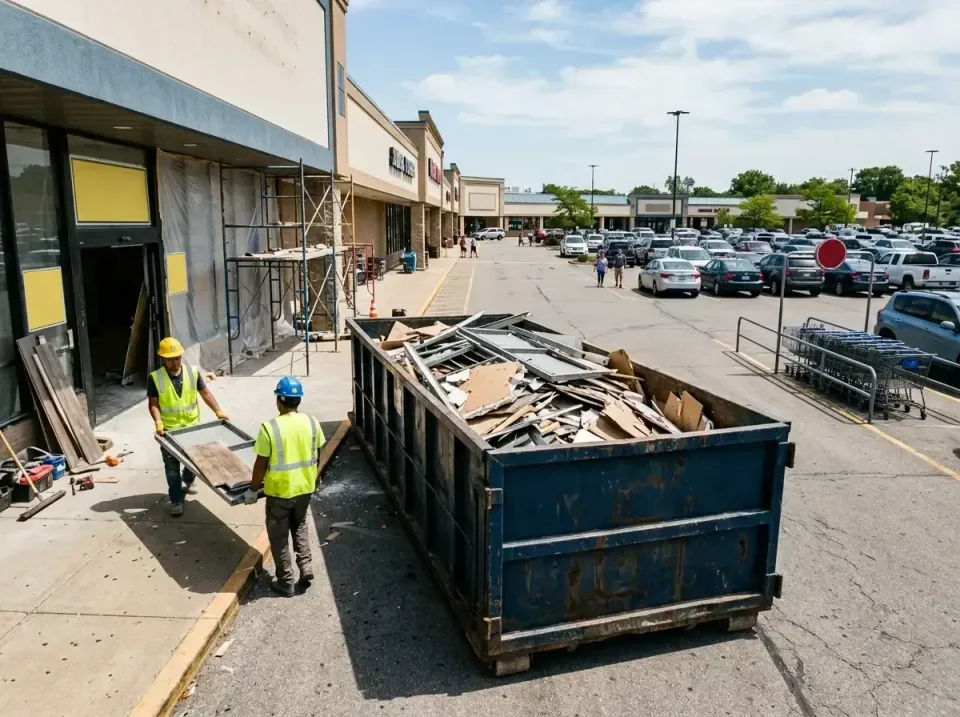 retail-store-renovation-debris-003 — frequently asked questions, Roll-off Dumpster Rentals in Las Vegas, NV